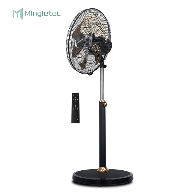 مروحة ستاند كهربائية تجارية مقاس 18 بوصة مع جهاز تحكم عن بعد