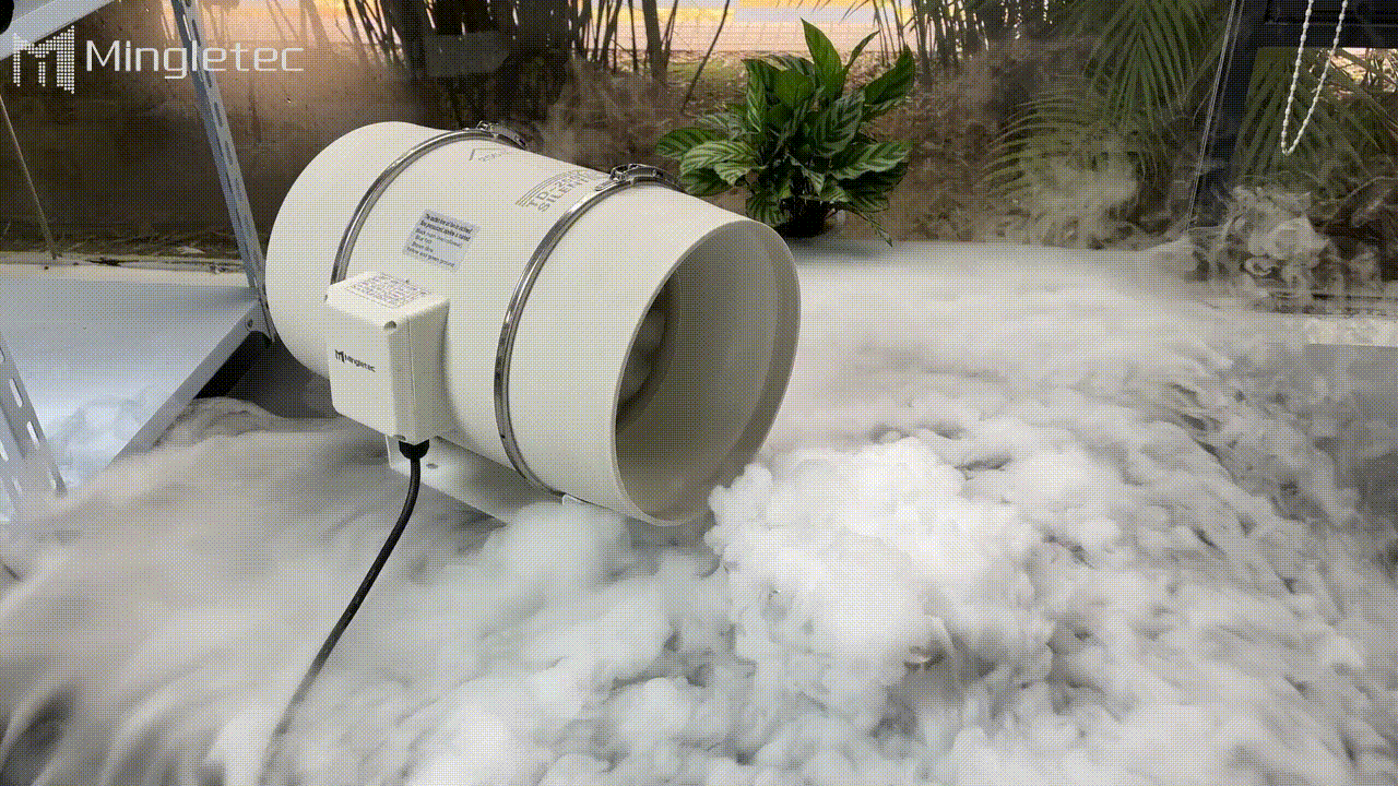 مروحة مجاري مضمنة كبيرة الحجم ذات شفط فائق