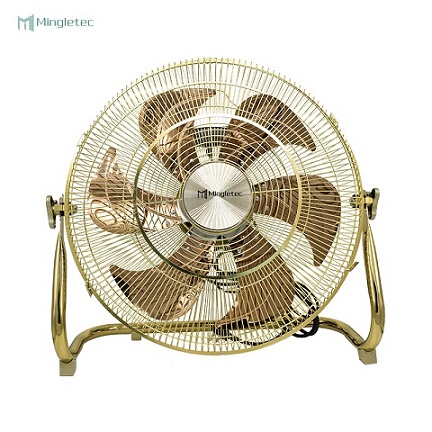 مروحة أرضية كهربائية بمحرك بدون فرش عالية الجودة مقاس 18 بوصة مزودة بـ 6 شفرات