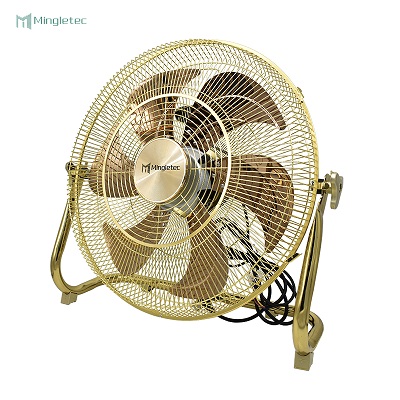 مروحة أرضية كهربائية بمحرك بدون فرش عالية الجودة مقاس 18 بوصة مزودة بـ 6 شفرات