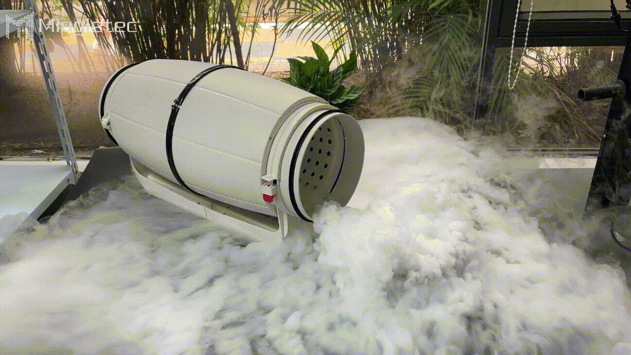 مروحة مجاري الهواء الصامتة الصامتة - 