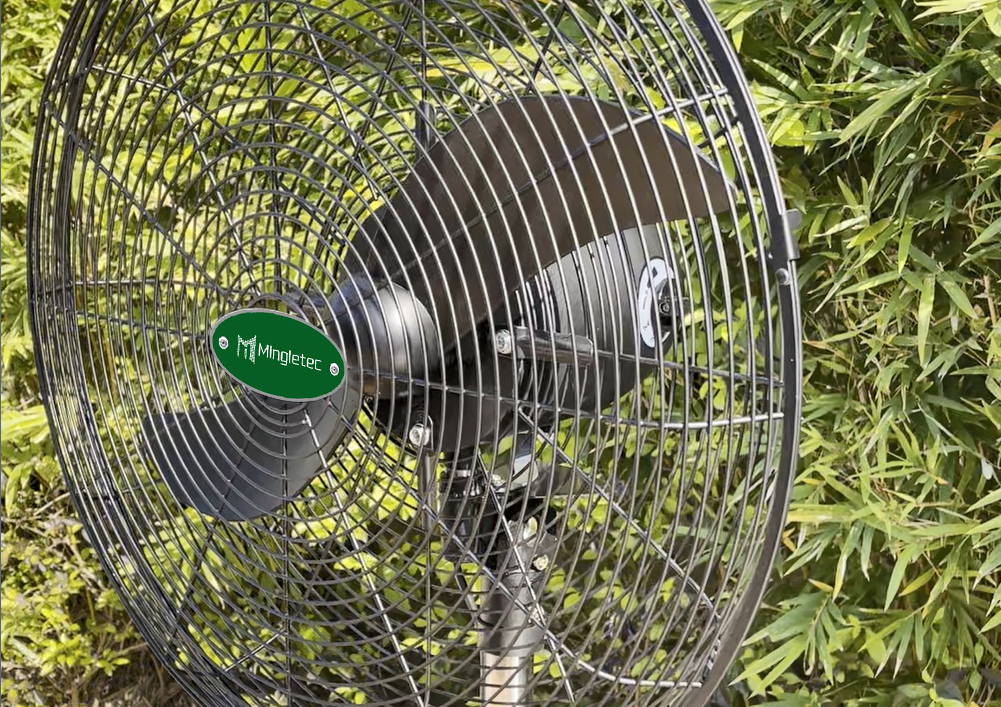 مروحة صناعية BLDC مع 2 ريشة ألومنيوم