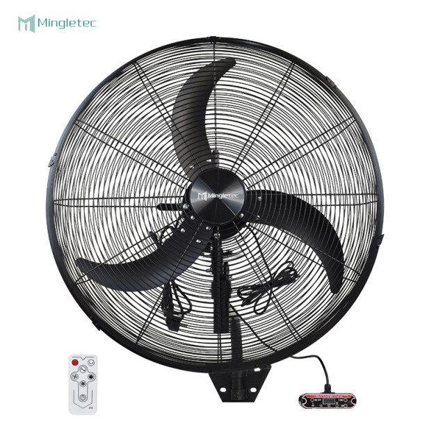 مروحة حائط 20 26 30 بوصة مع جهاز تحكم عن بعد