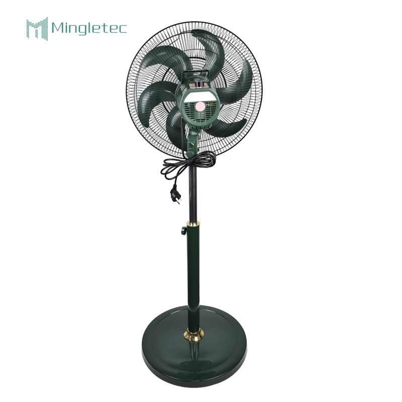 مروحة قائمة تجارية عالية السرعة مقاس 18 بوصة مع جهاز تحكم عن بعد