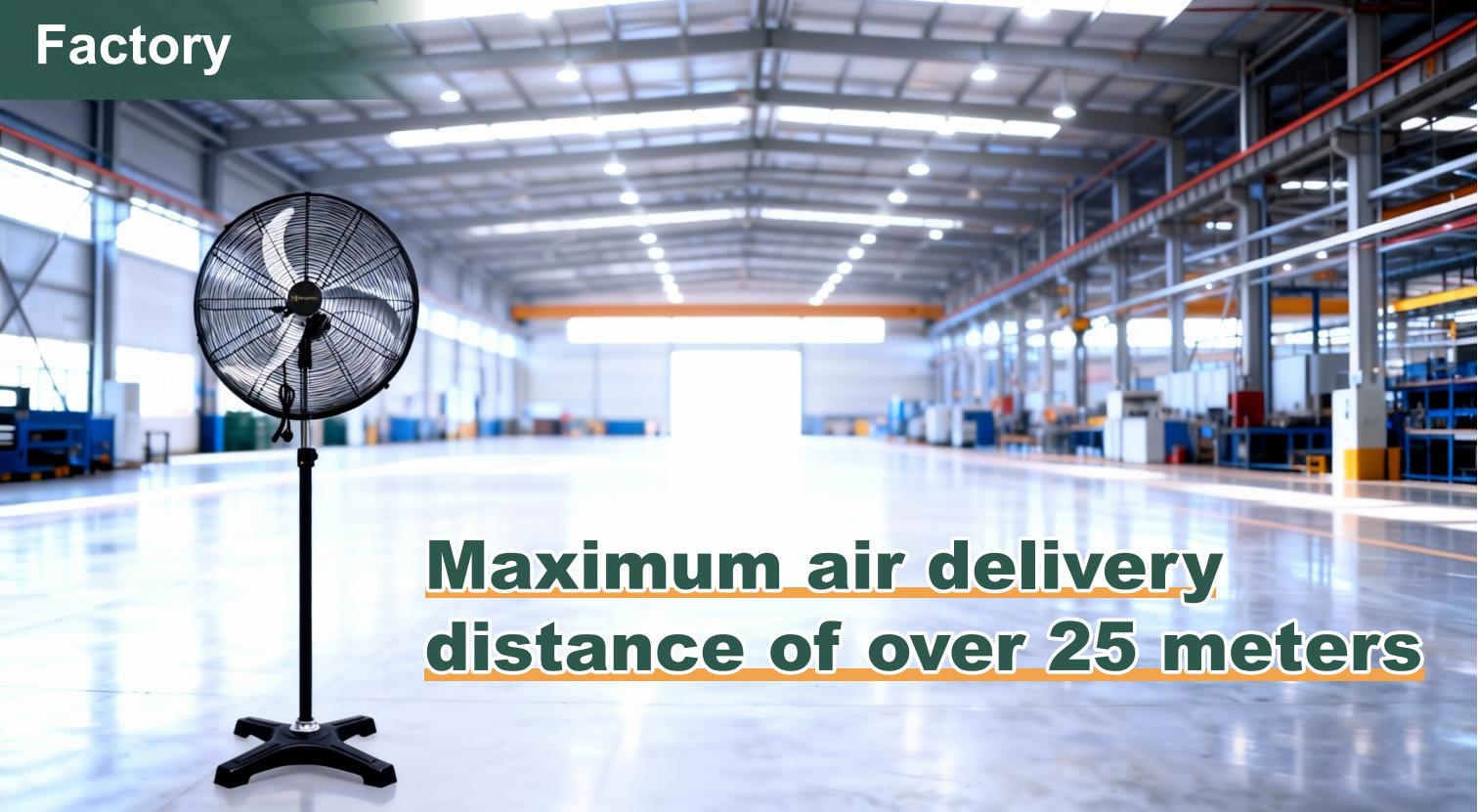 مروحة صناعية لاستخدام المصنع