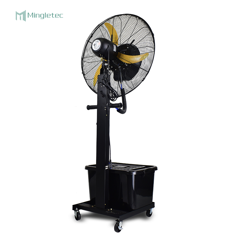 مروحة رذاذ الماء لتبريد الهواء الصناعي عالية الكفاءة لمحرك BLDC