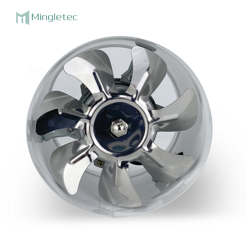 مروحة عادم كهربائية ذات شفرات من الفولاذ المقاوم للصدأ ذات ضغط عالي مع قناة