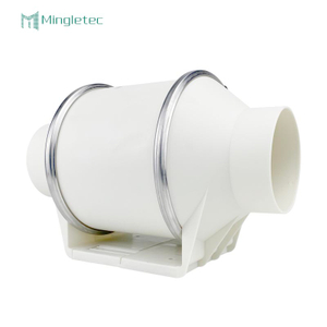 مروحة تهوية مضمنة كهربائية صامتة من النوع AC عالية السرعة