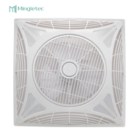 من السهل تركيب مروحة عادم تدفق الهواء المثبتة على السقف بمحرك نحاسي BLDC