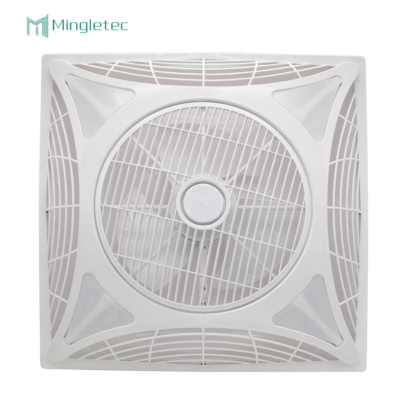 من السهل تركيب مروحة عادم تدفق الهواء المثبتة على السقف بمحرك نحاسي BLDC