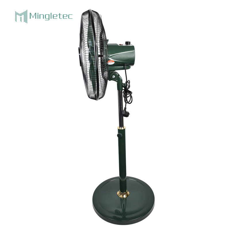 مروحة قائمة تجارية عالية السرعة مقاس 18 بوصة مع جهاز تحكم عن بعد