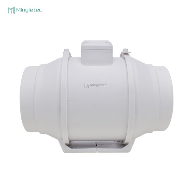 4 6 8 بوصة Bldc مروحة قناة تهوية بلاستيكية مضمنة