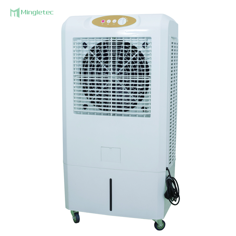 مكيف الهواء التبخيري المتنقل يبرد بخزان مياه سعة 50 لترًا