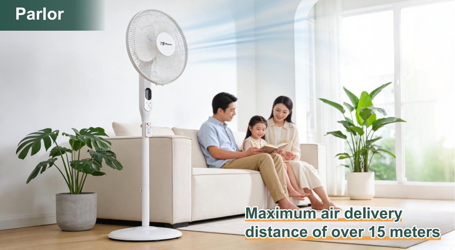 تدفق الهواء 15 مترا