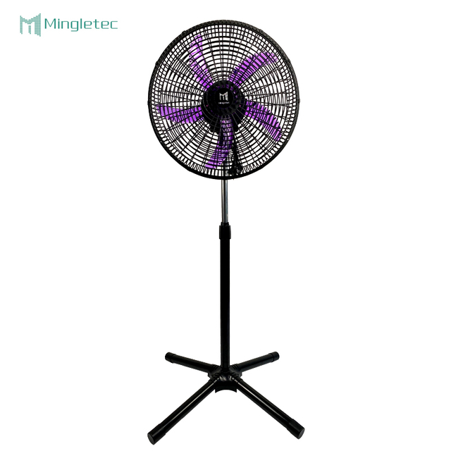 مروحة كهربائية تجارية بقاعدة ثور بلاستيكية مقاس 18 بوصة للاستخدام المنزلي