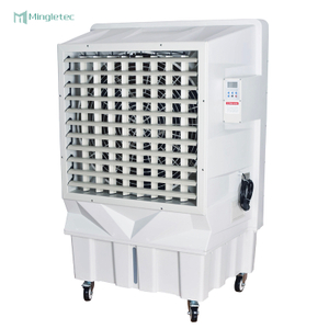 مبرد الهواء التبخيري الصناعي المحمول للاستخدام الخارجي مع خزان المياه