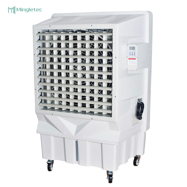 مبرد الهواء التبخيري الصناعي المحمول للاستخدام الخارجي مع خزان المياه