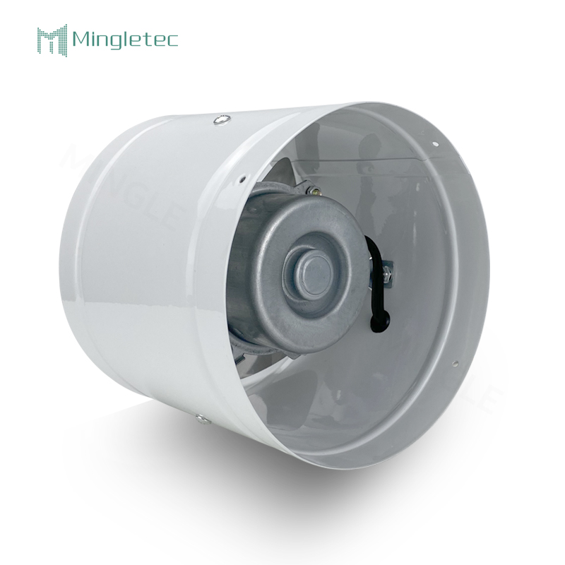 مروحة عادم كهربائية ذات شفرات من الفولاذ المقاوم للصدأ ذات ضغط عالي مع قناة