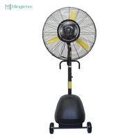 36 بوصة مستودع كبير الحجم Bldc مروحة رذاذ الماء لتبريد الهواء الصناعي