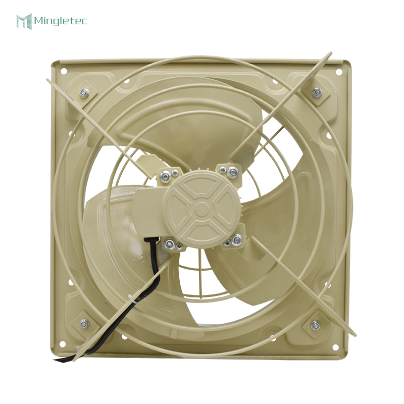 مروحة عادم صناعية معدنية كاملة منخفضة الضوضاء من المصنع