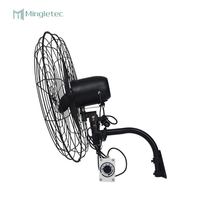 مروحة حائط تبريد صناعية بمستودع المصنع مع مفتاح