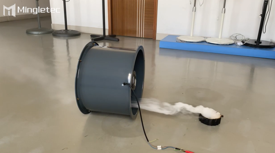 مروحة العادم المحورية منفاخ BLDC منخفضة السرعة