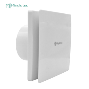 تستخدم غرفة النوم مروحة عادم مربعة للتهوية البلاستيكية الصامتة مقاس 6 بوصات