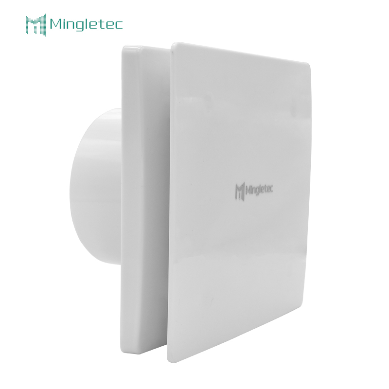 تستخدم غرفة النوم مروحة عادم مربعة للتهوية البلاستيكية الصامتة مقاس 6 بوصات