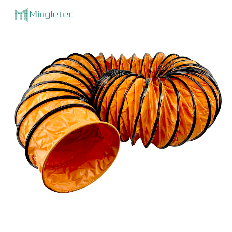 ارتفاع درجة حرارة المستودعات التهوية الصناعية مروحة العادم البلاستيكية القناة