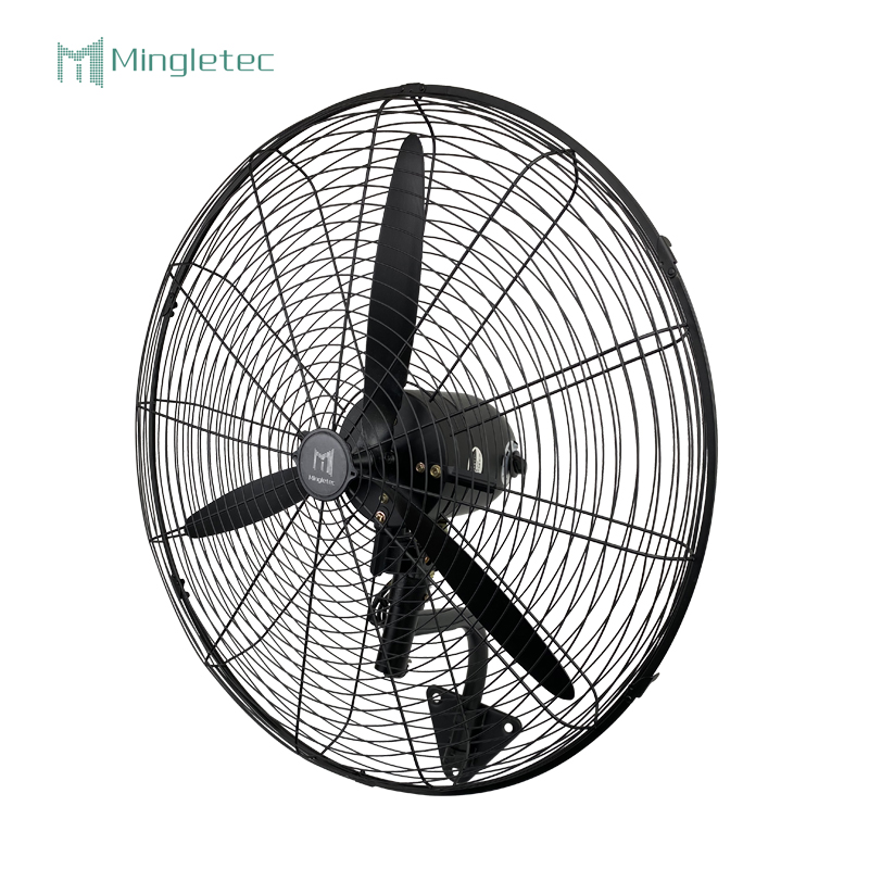 مروحة مثبتة على الحائط صناعية متأرجحة ذات ضغط عالٍ