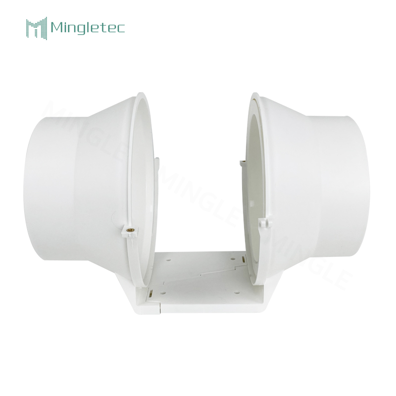 مروحة تهوية مضمنة كهربائية صامتة من النوع AC عالية السرعة