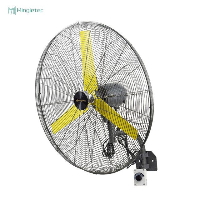 مروحة حائط متأرجحة مقاس 36 بوصة مع مفتاح تحكم