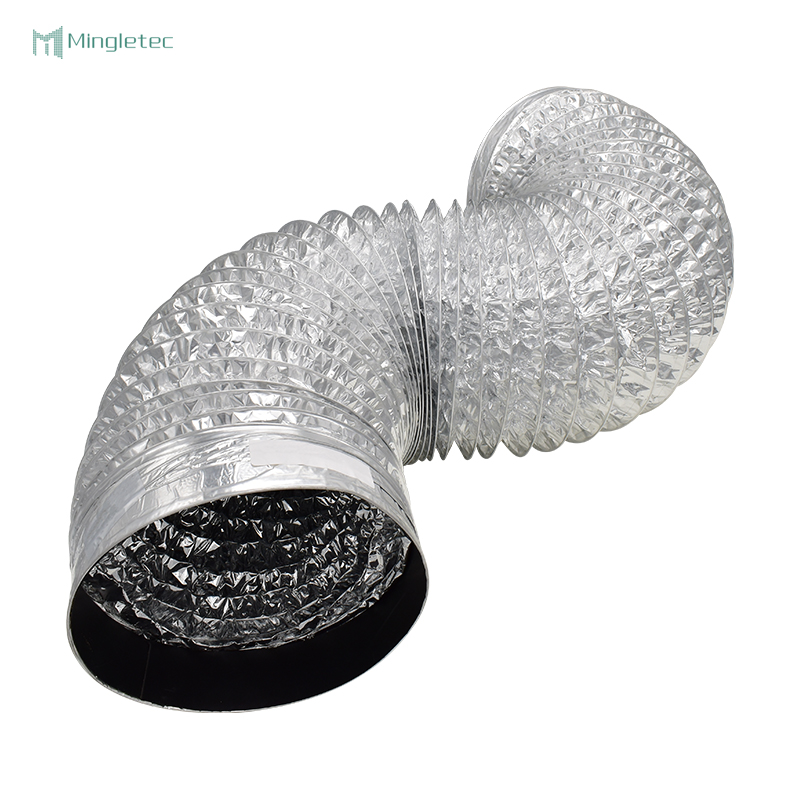 4 6 7 8 10 12 14 16 بوصة شفاط مطبخ مرن من الألومنيوم