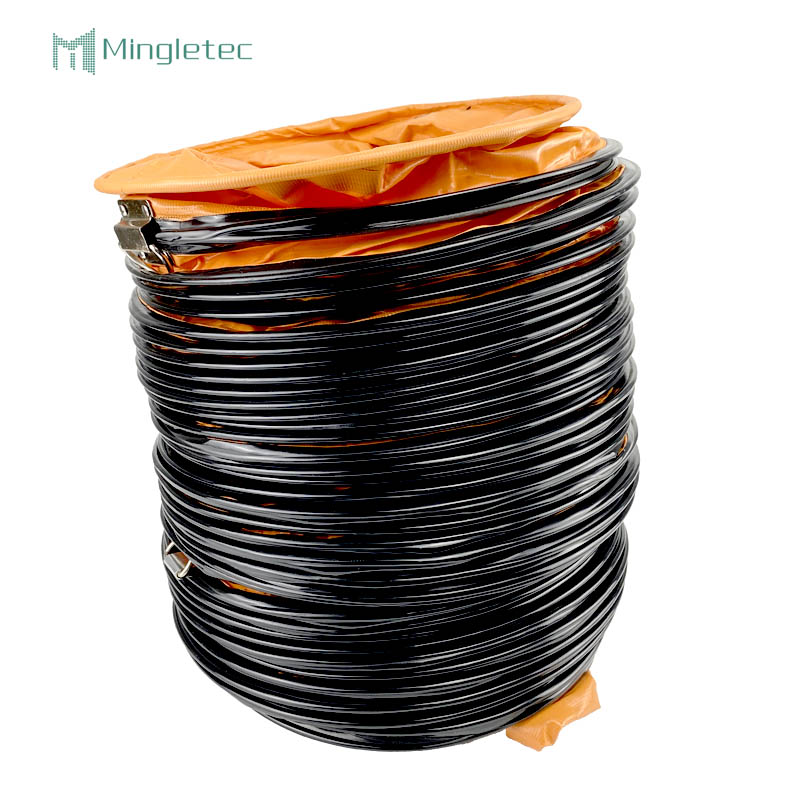 ارتفاع درجة حرارة المستودعات التهوية الصناعية مروحة العادم البلاستيكية القناة