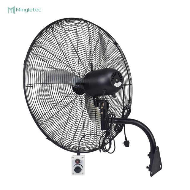 مصنع يستخدم مروحة التثبيت على الحائط المتأرجحة الصناعية