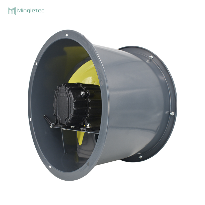 مروحة تهوية محورية صناعية عالية السرعة مقاس 16 بوصة من المصنع