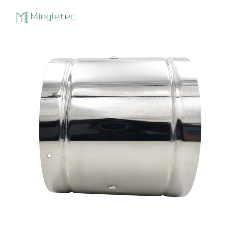 مروحة تدفق محورية صامتة من الفولاذ المقاوم للصدأ 220 فولت للمطابخ