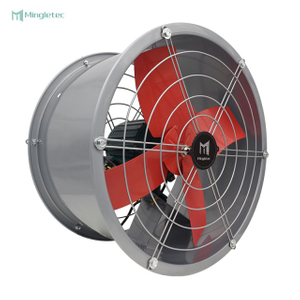 مستودع من 8 إلى 24 بوصة يستخدم مروحة محورية لتدوير الهواء