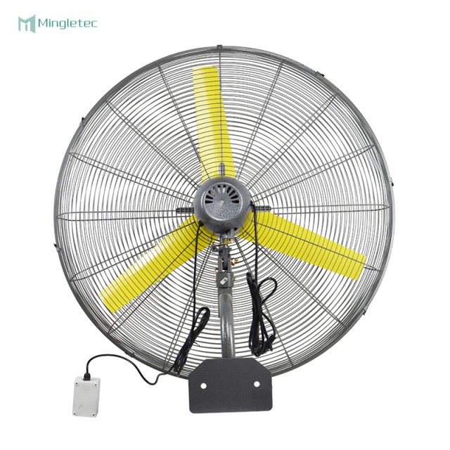 مروحة حائط متأرجحة مقاس 36 بوصة مع مفتاح تحكم