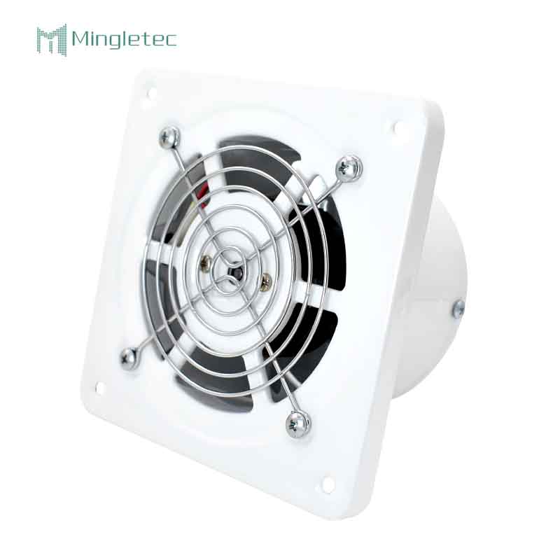 مروحة عادم محورية معدنية عالية السرعة للمطبخ