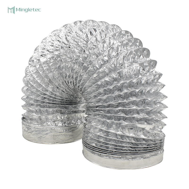 4 6 7 8 10 12 14 16 بوصة شفاط مطبخ مرن من الألومنيوم