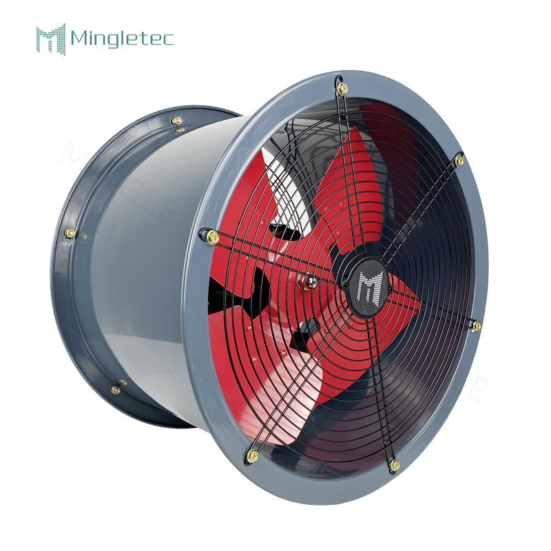 مصنع المستودعات يستخدم مروحة منفاخ صناعية بمحرك DC