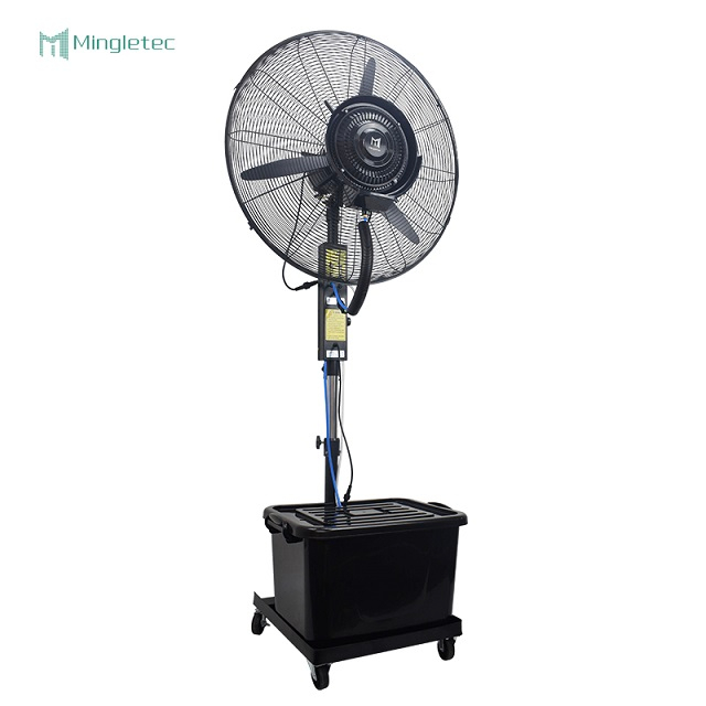 مروحة رذاذ الماء للتبريد الصناعي الكهربائية الخارجية