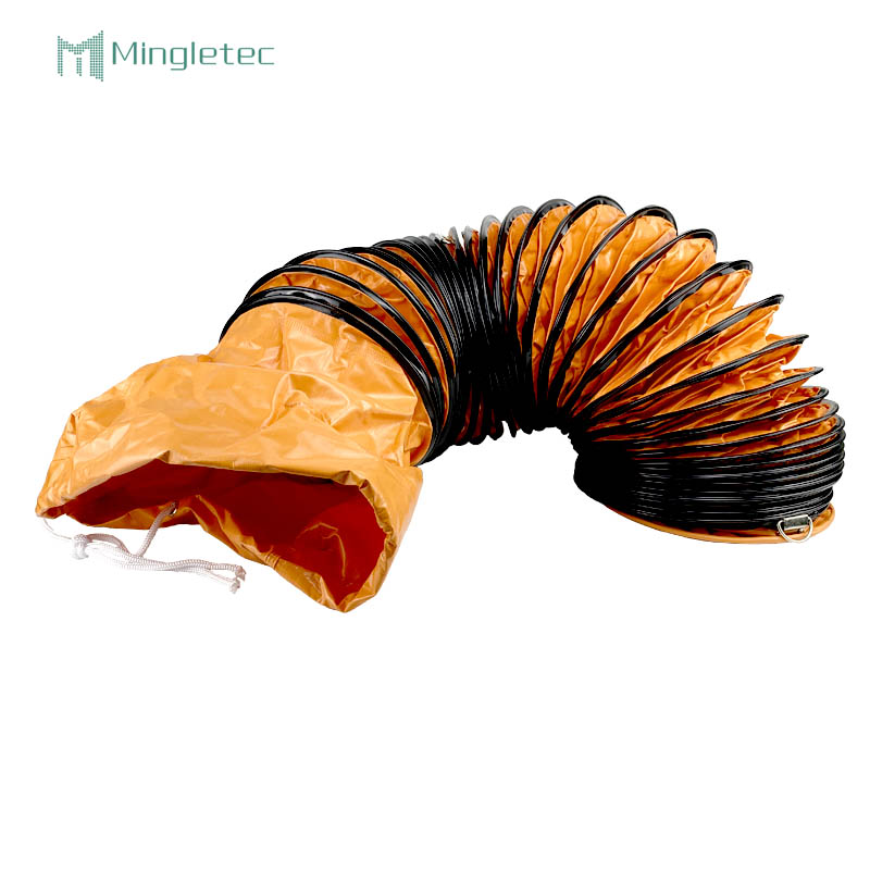 ارتفاع درجة حرارة المستودعات التهوية الصناعية مروحة العادم البلاستيكية القناة