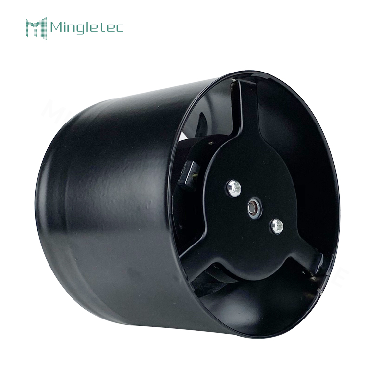 4 6 8 10 12 بوصة مراوح تهوية مضمنة عالية السرعة مثبتة على الحائط 