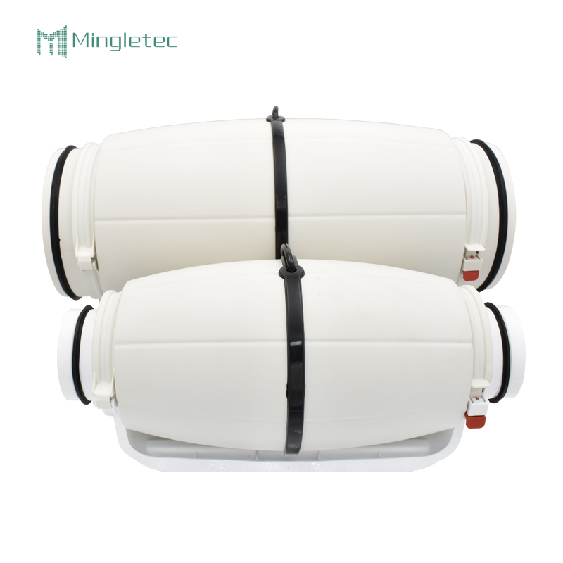 4 6 8 بوصة مروحة العادم البلاستيكية الصامتة ذات الحجم الكبير للمطبخ