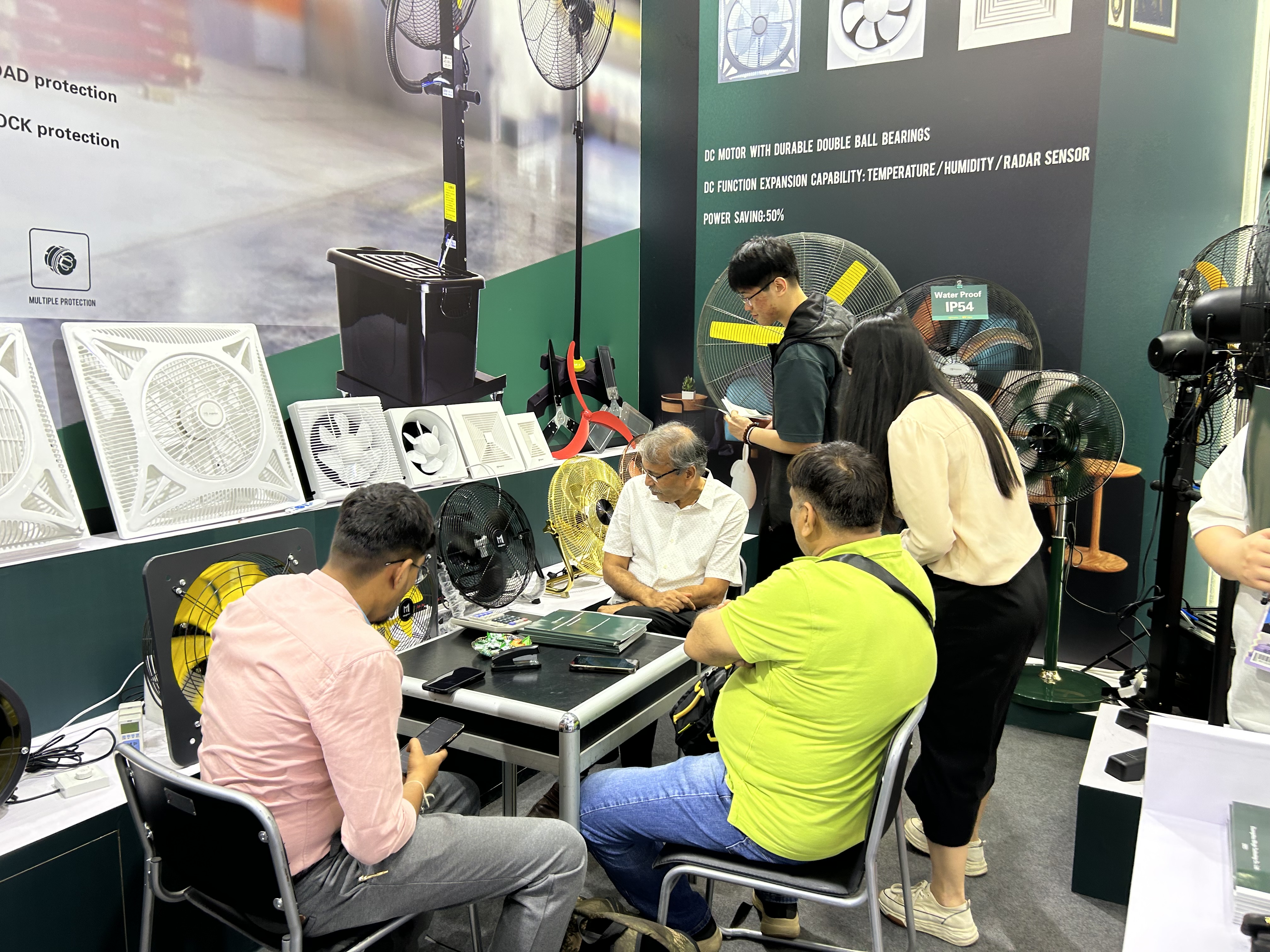 BLDC مروحة أرضية 