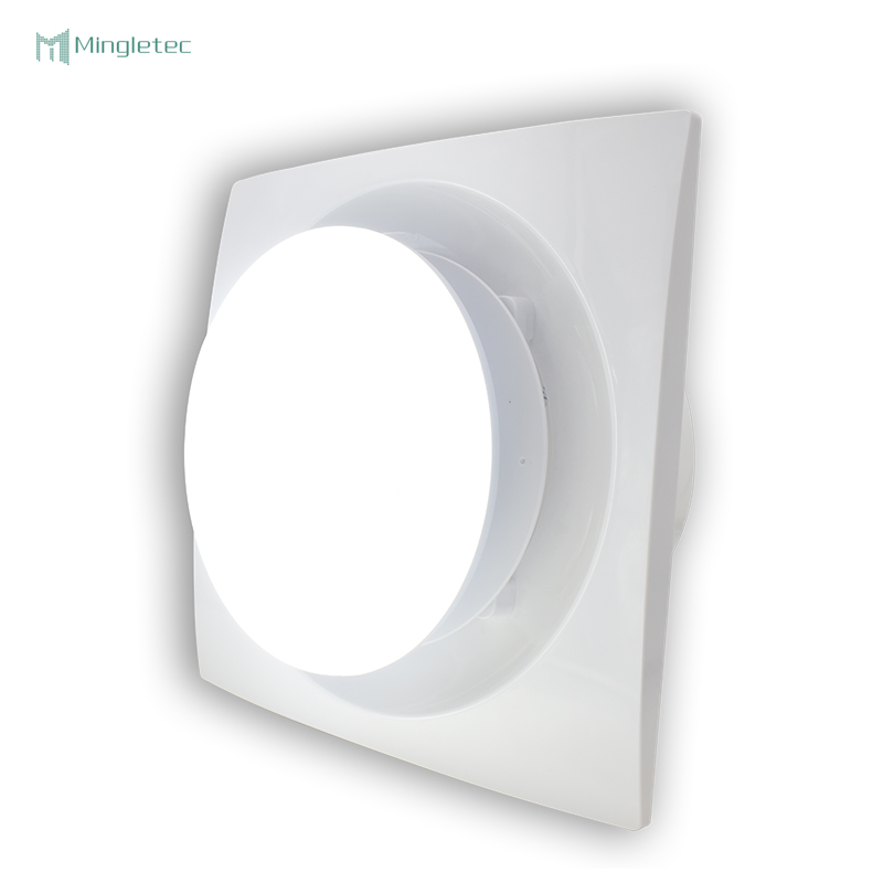 8 10 بوصة مروحة عادم مثبتة على السقف منخفضة الضوضاء مع ضوء