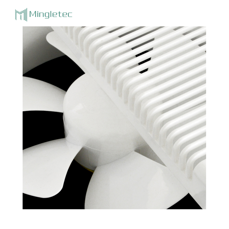 6 8 10 12 بوصة مروحة عادم الحمام الصامتة المثبتة على النافذة