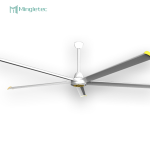 مروحة سقف بيضاء قوية للمزرعة شديدة التحمل مع محرك Pmsm